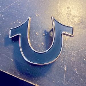 True Religion belt buckle